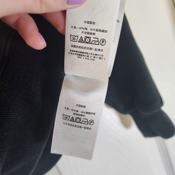 Polo Ralph Lauren Black Kids Sweatshirt Gold Trim 6 - Picture 9 of 14